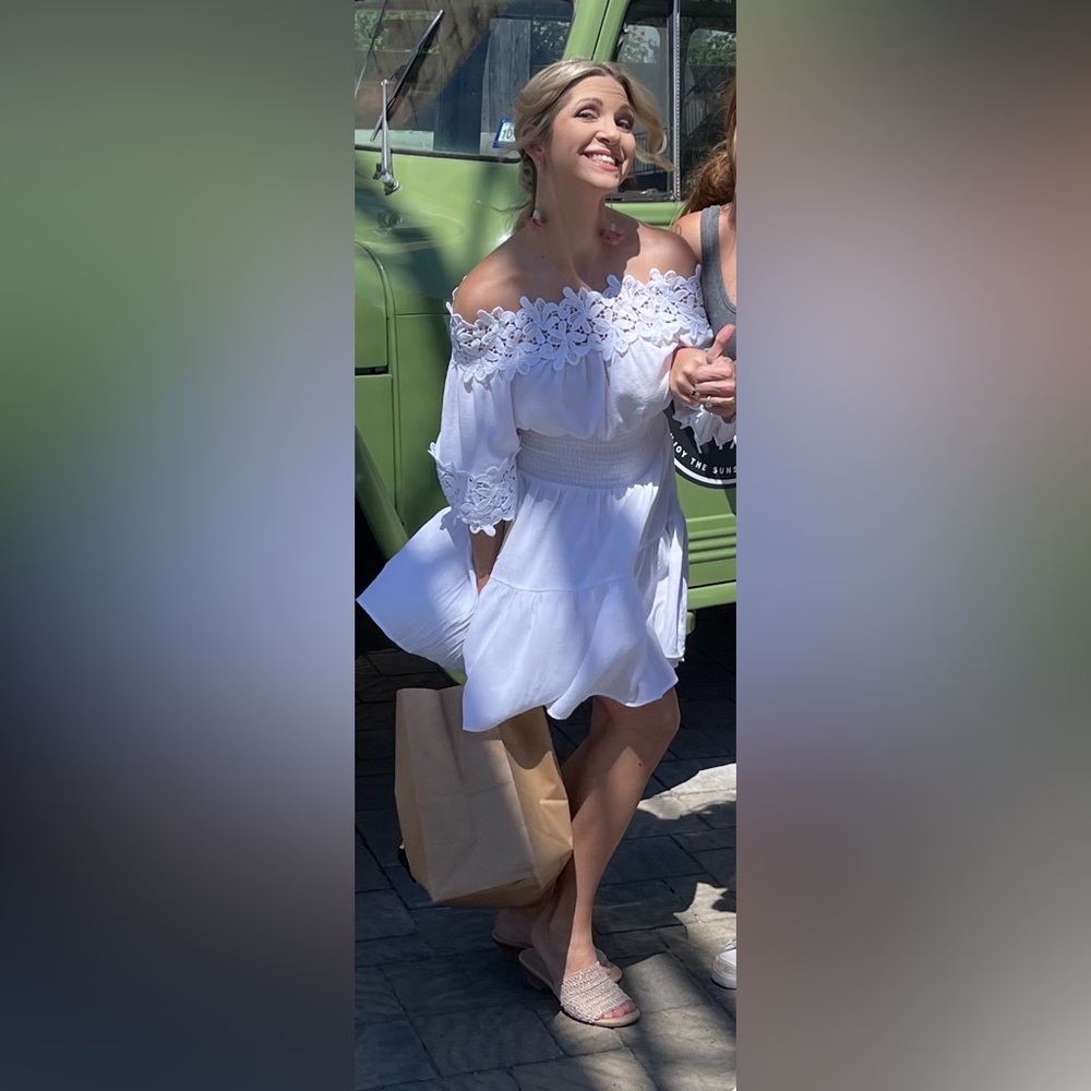 Gianni Binni white dress